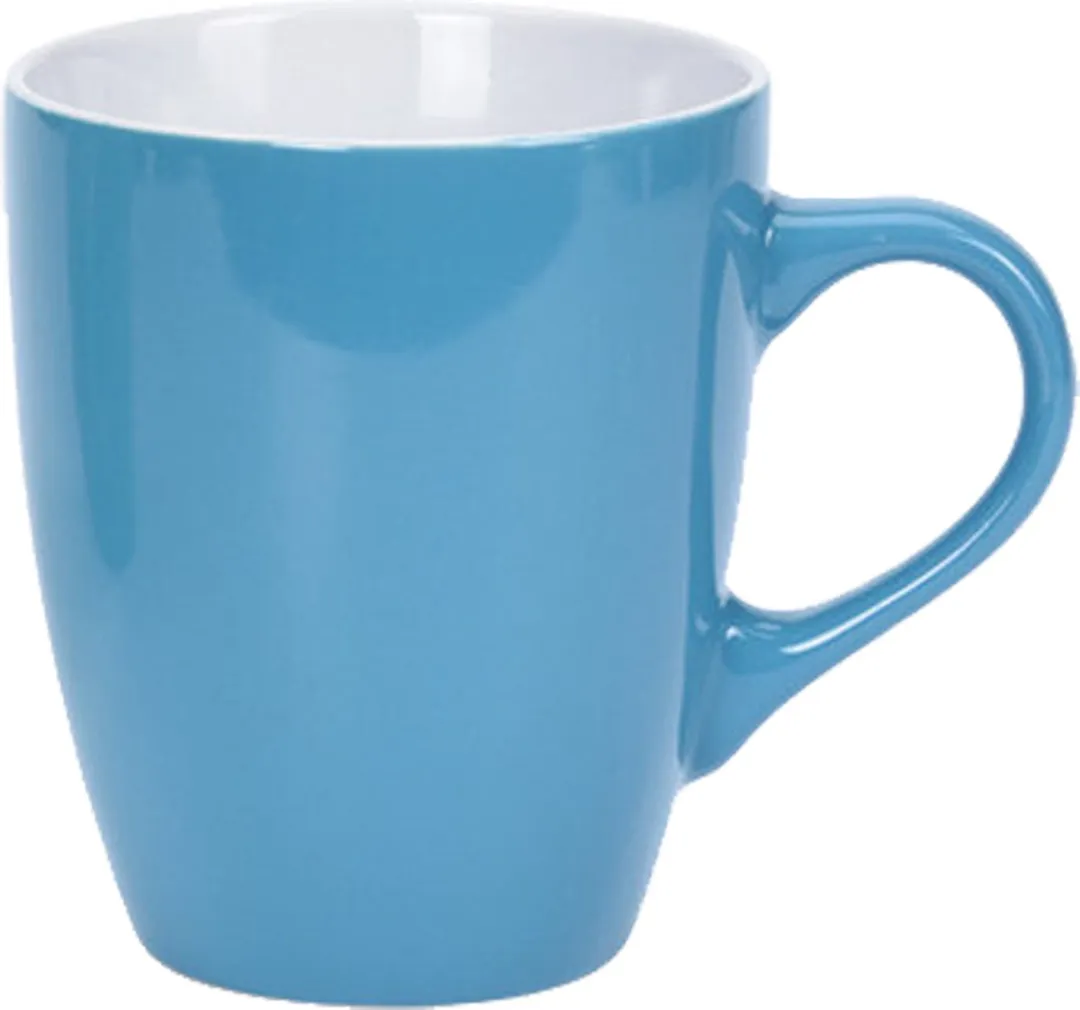 Excellent Houseware Costa Koffiemokken - 4 Stuks 340ml - Blauw