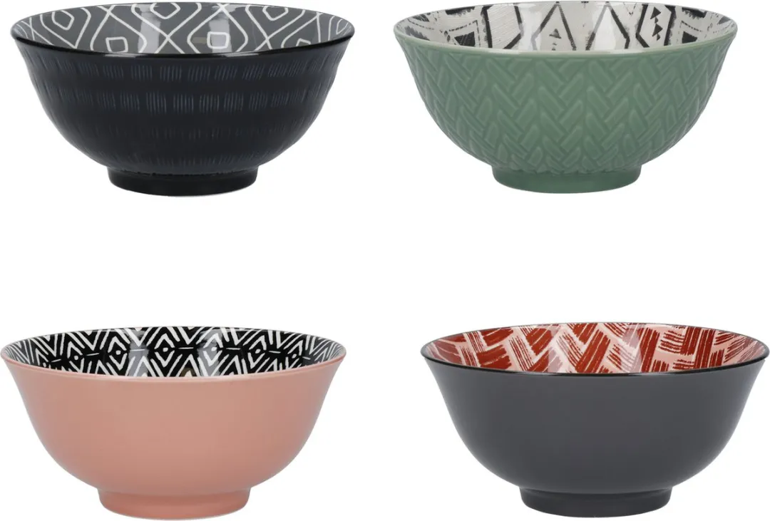 KitchenCraft Keramische Kommen 15cm