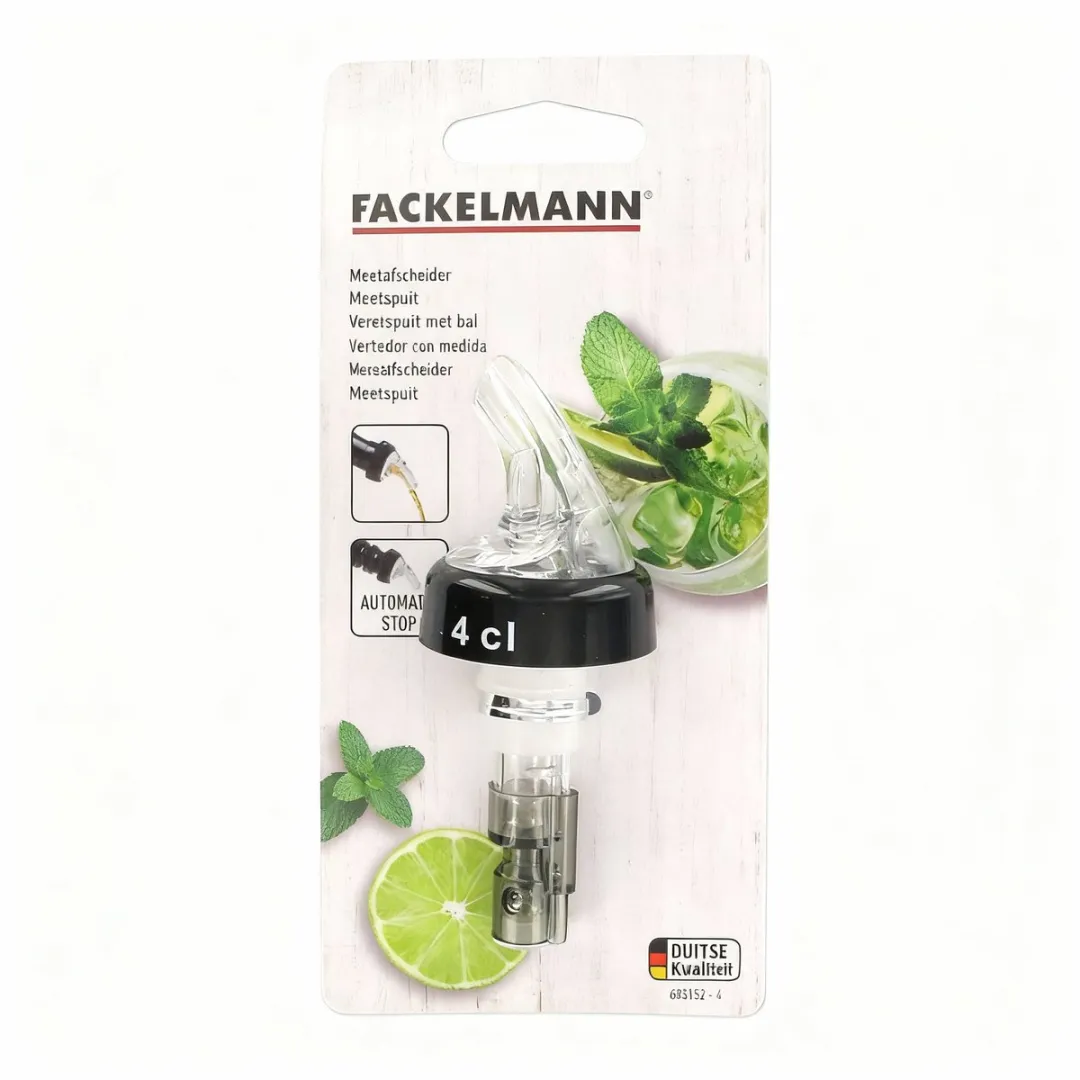 Fackelmann 683152 Alcoholmaatje 4cl - Transparant