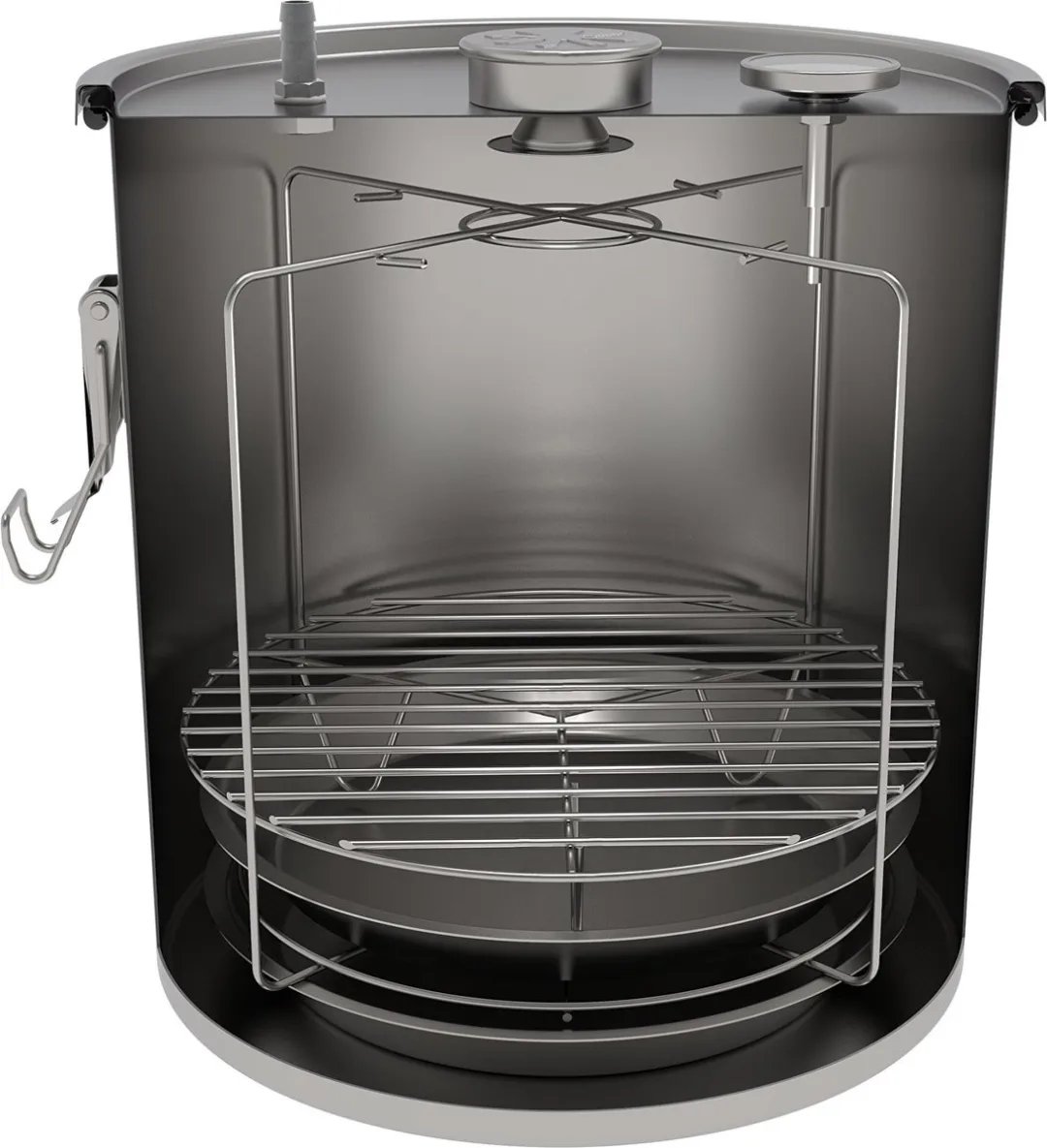 Browin Rookpan 29cm - met accessoires