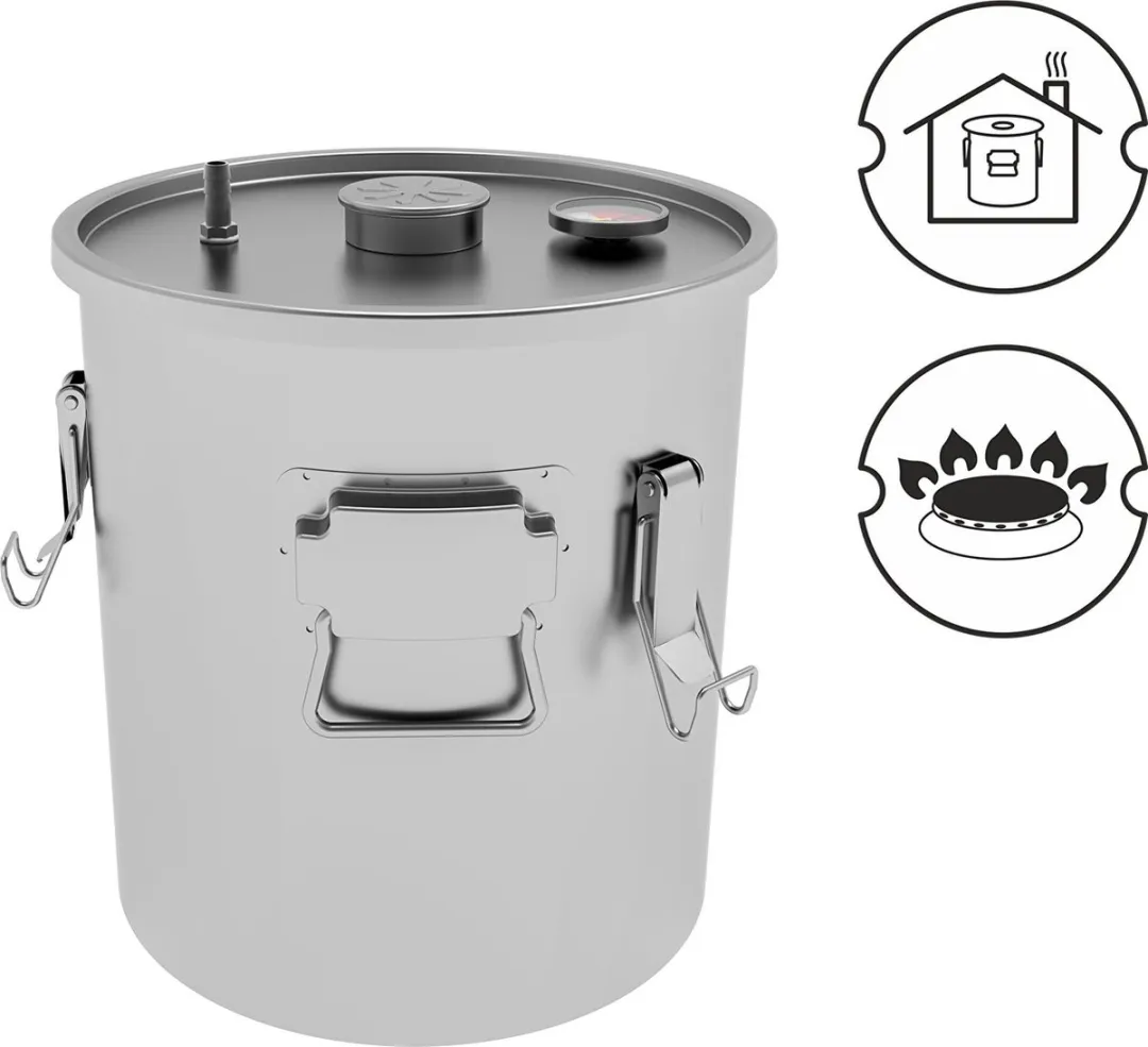 Browin Rookpan 29cm - met accessoires