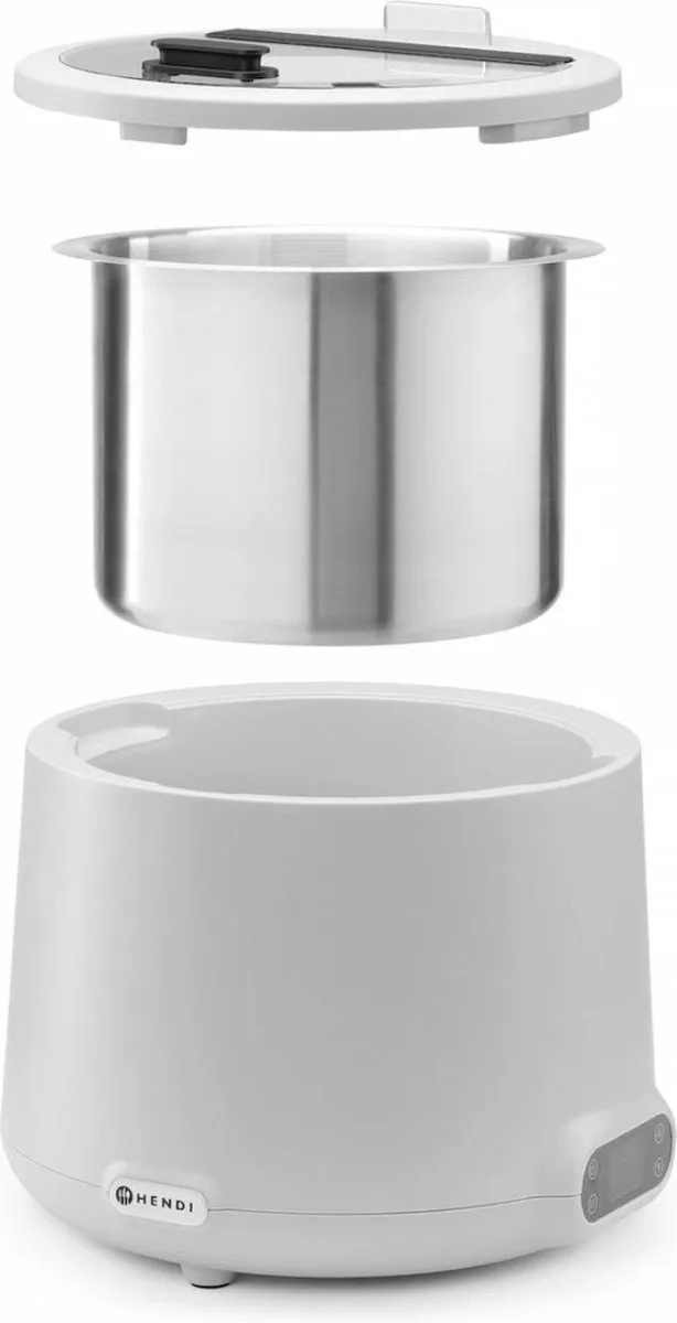 HENDI Stijlvolle Soepketel 860533 - 8L - Wit - afbeelding 6 van 6