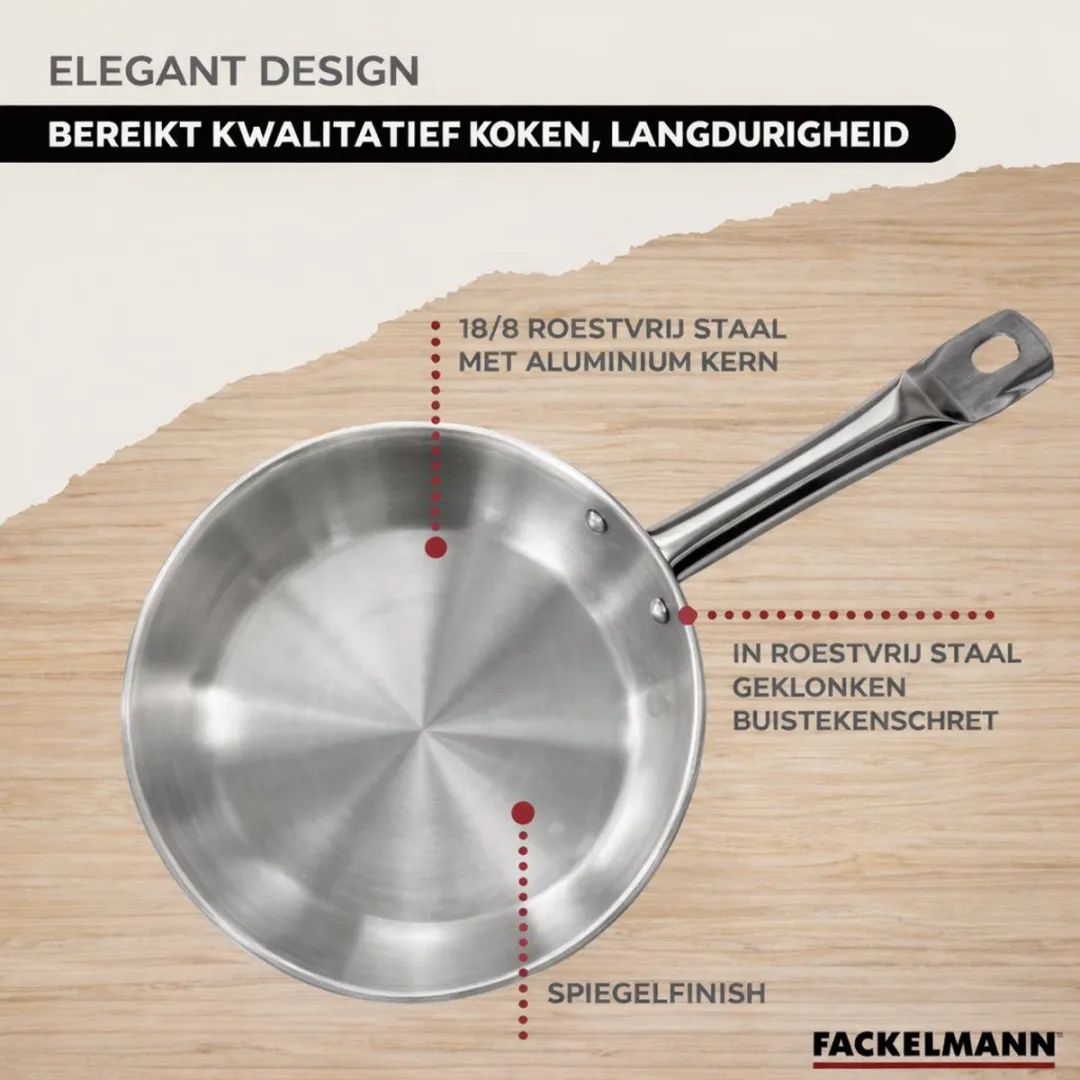 Fackelmann Eterna 9437750 Pan 20cm
