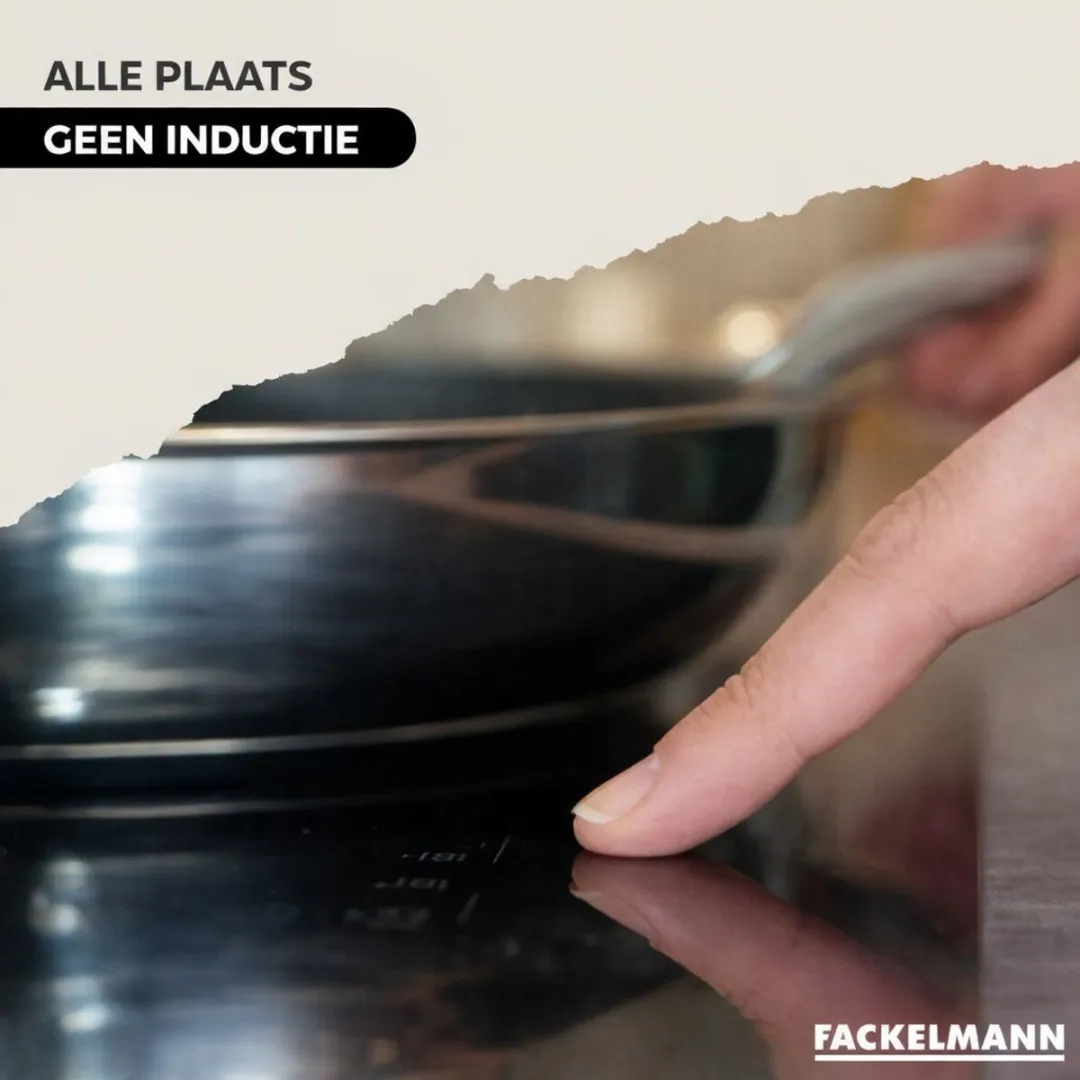 Fackelmann Eterna 9437750 Pan 20cm - Roestvrij staal/Glas