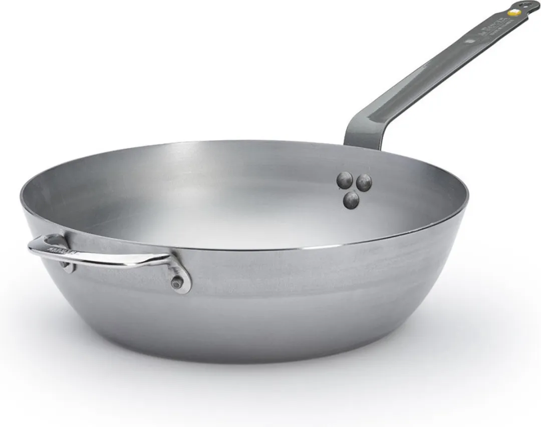 DeBuyer Mineral B Element Hapjespan 28cm - 4L - Zilver