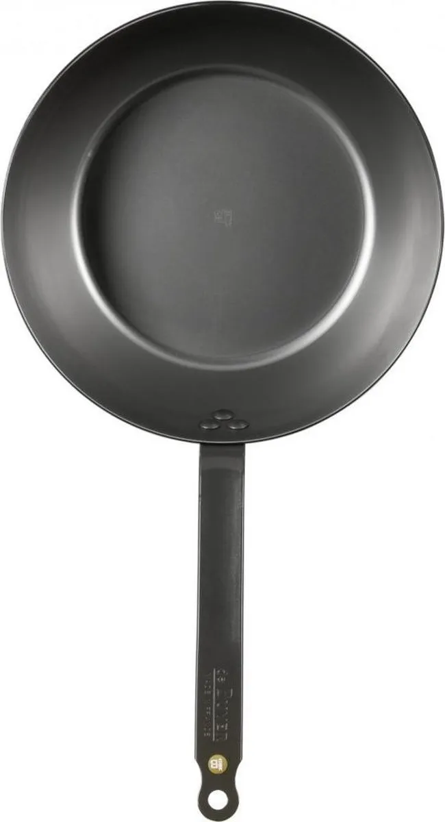 DeBuyer Mineral B Element Hapjespan 28cm - 4L - Zilver - afbeelding 6 van 6