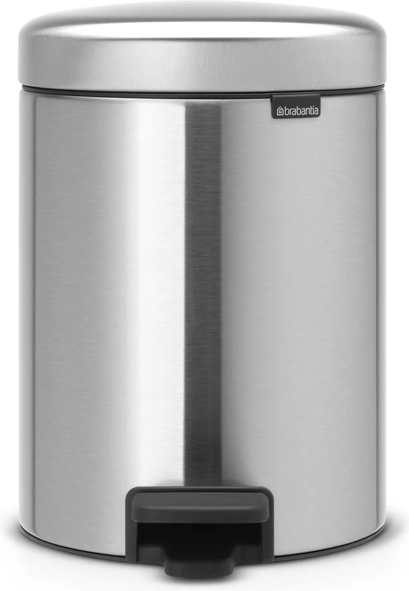 Brabantia NewIcon Prullenbak 5L Matt Steel