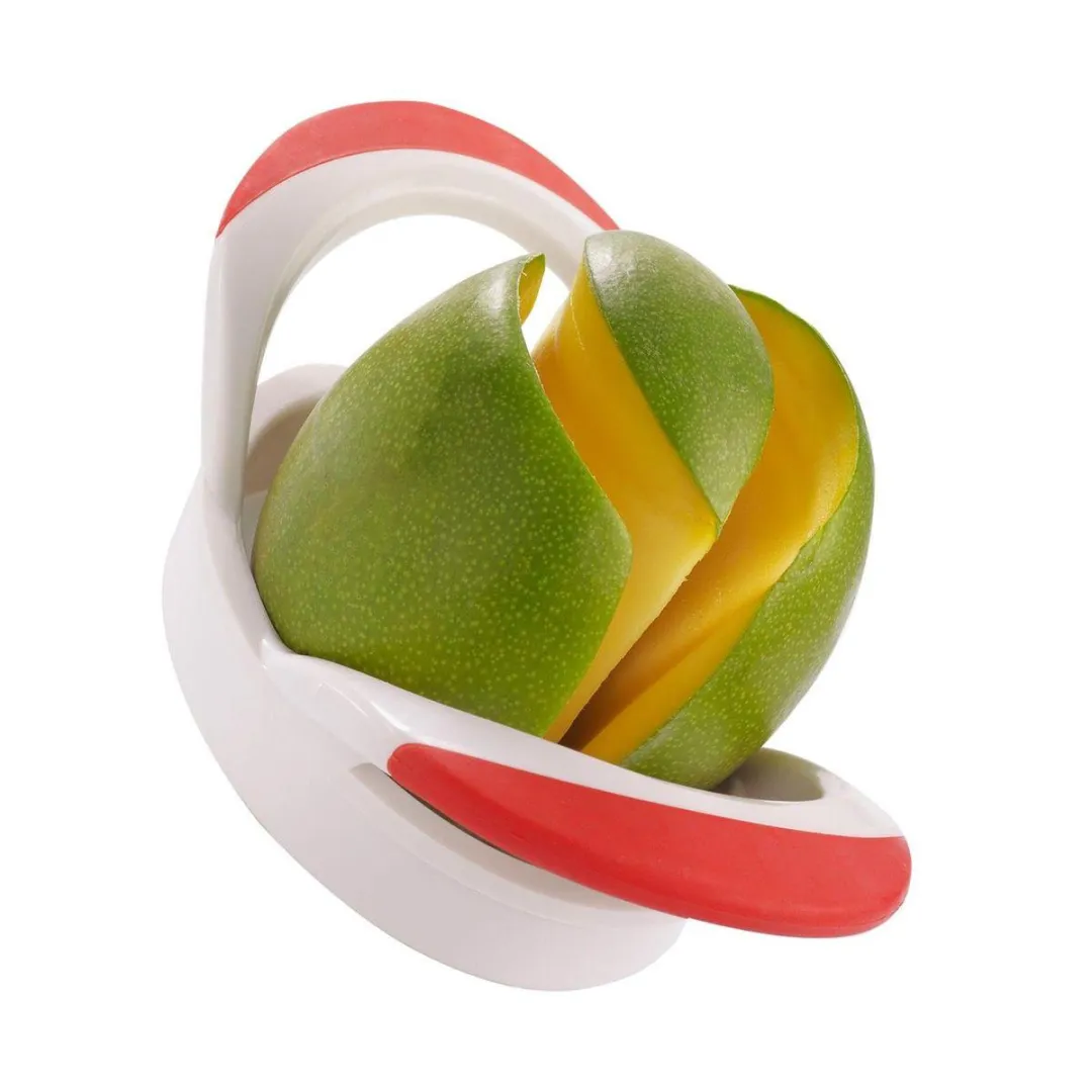 Westmark Mangosnijder 51642270 - Roestvrij staal/wit-rood