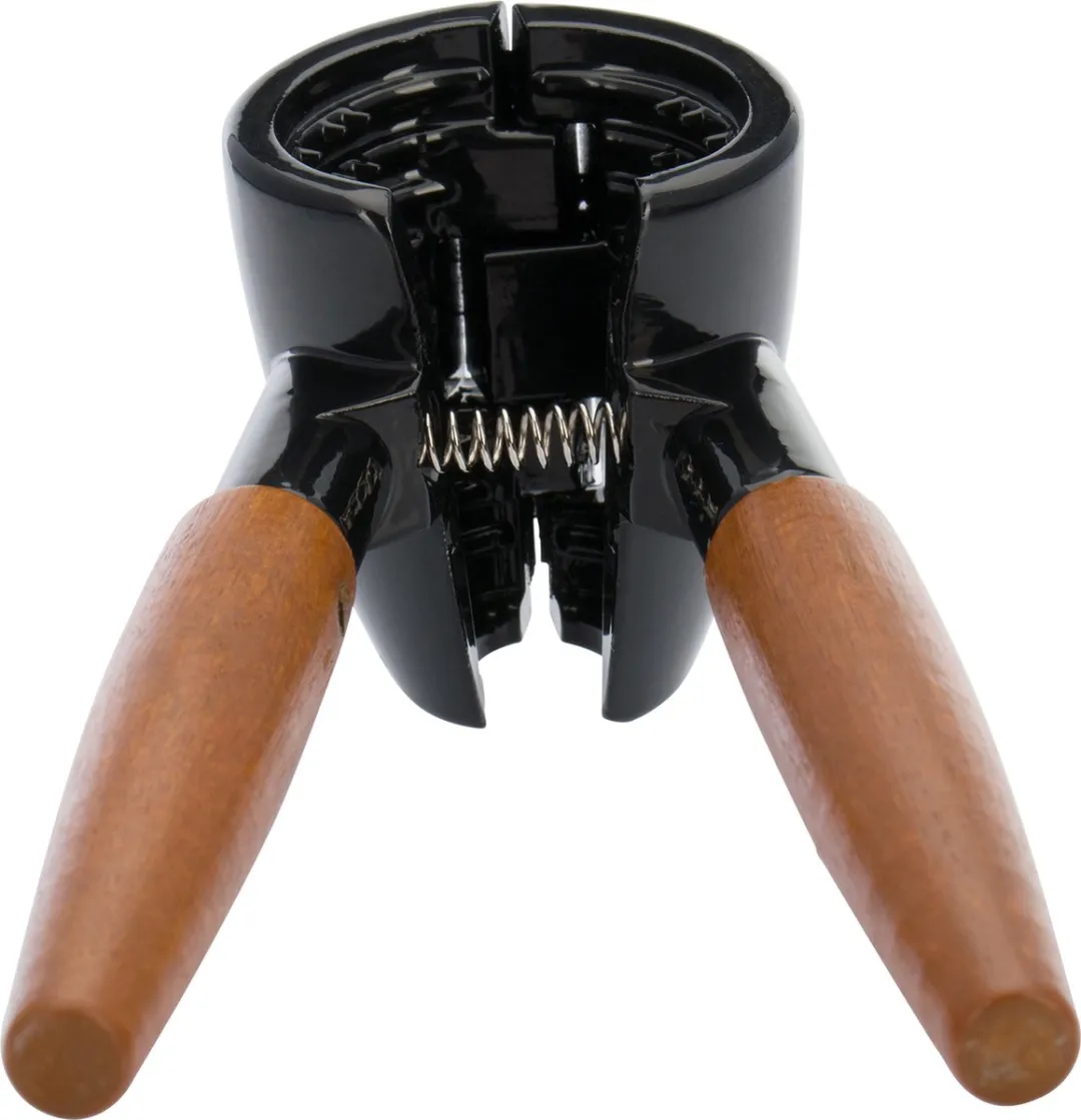 Westmark Sieger Nussprofi Notenkraker - 16,8 cm - Aluminium/Hout - Bruin/Zwart