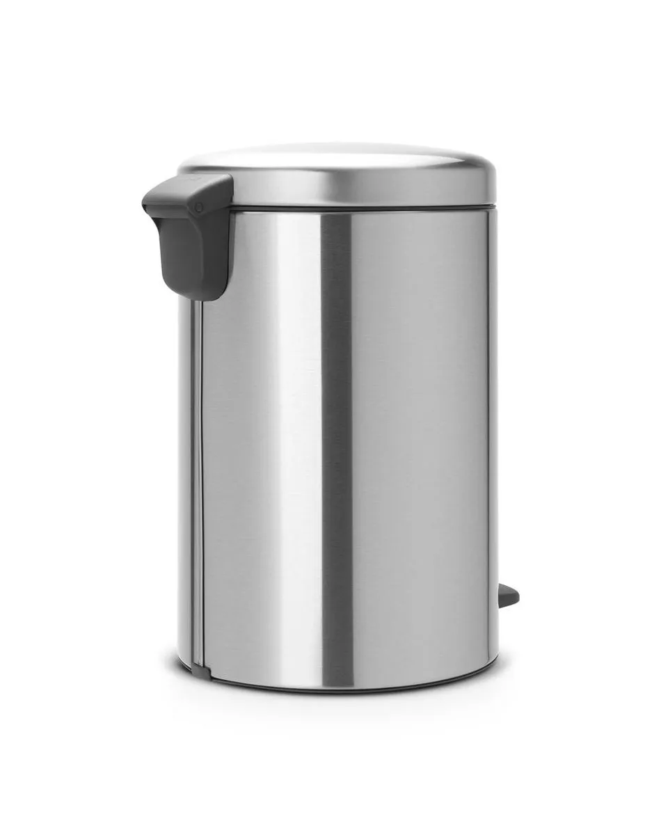 Brabantia NewIcon Prullenbak 20L - Matt Steel