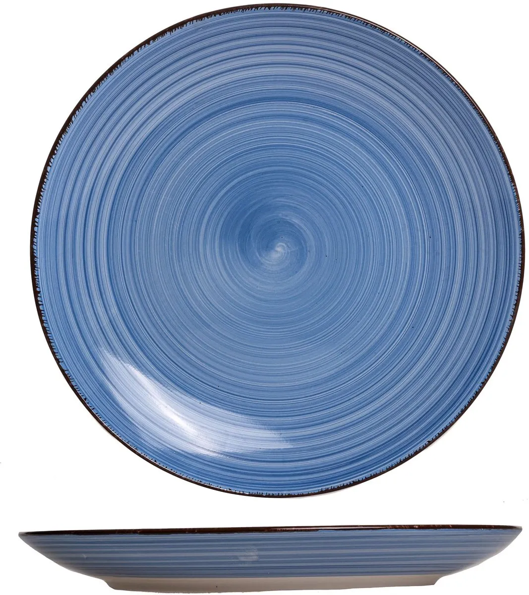 Cookinglife Delice Blauwe Dinerborden 6 Stuks - Ø26,5cm