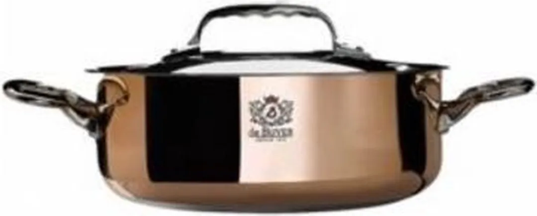 DeBuyer Prima Matera Braadpan 24cm - Koper/RVS - 6241.24 - afbeelding 6 van 6