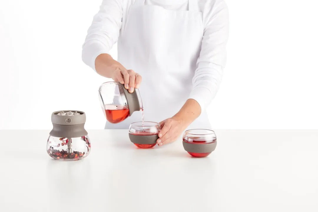 Lékué Theepot met Infuser 500ml - Bruin