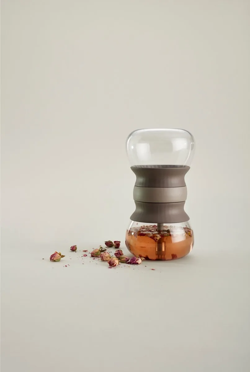 Lékué Theepot met Infuser 500ml - Bruin