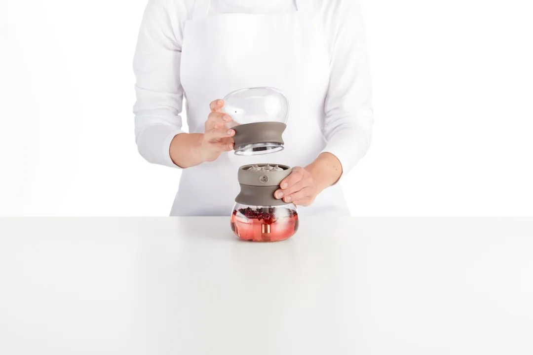 Lékué Theepot met Infuser 500ml - Bruin