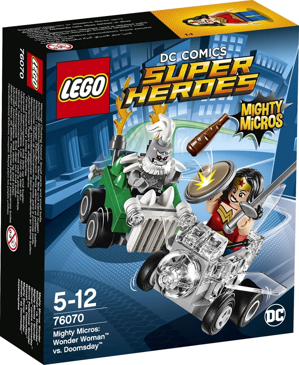 LEGO Super Heroes Mighty Micros Wonder Woman vs. Doomsday 76070