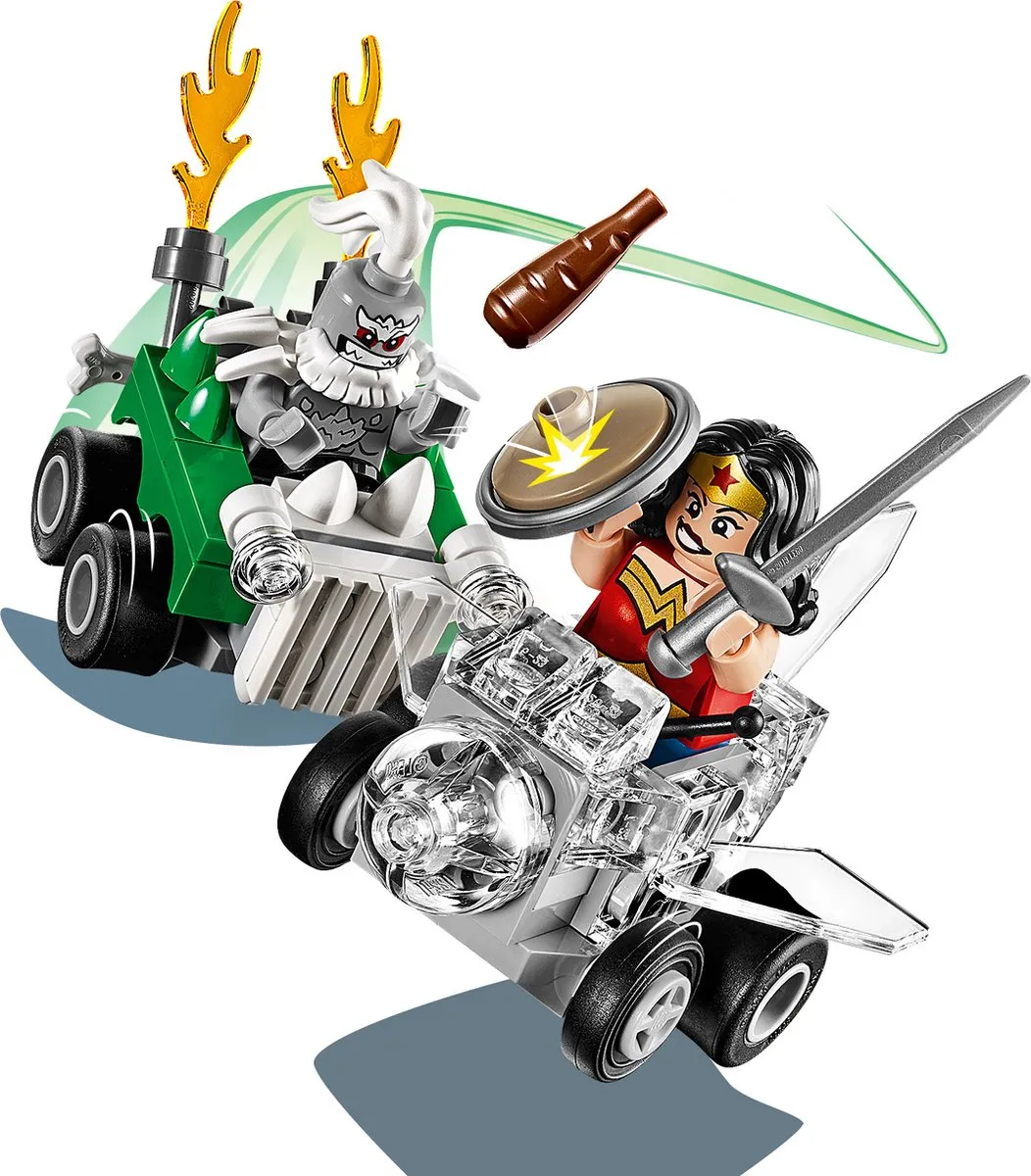 LEGO Super Heroes Mighty Micros Wonder Woman vs. Doomsday 76070 - 85 Stukken - afbeelding 6 van 6