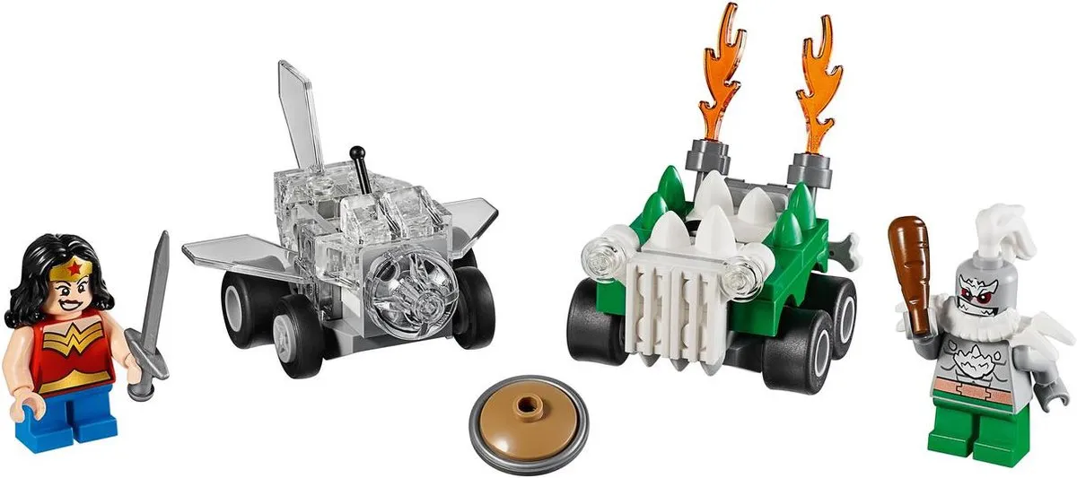 LEGO Super Heroes Mighty Micros Wonder Woman vs. Doomsday 76070 - 85 Stukken