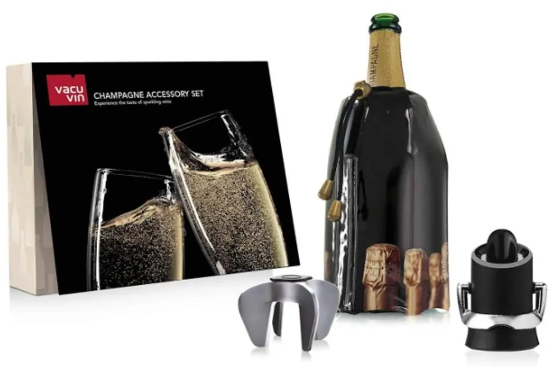 VacuVin Champagne Set 3-delig