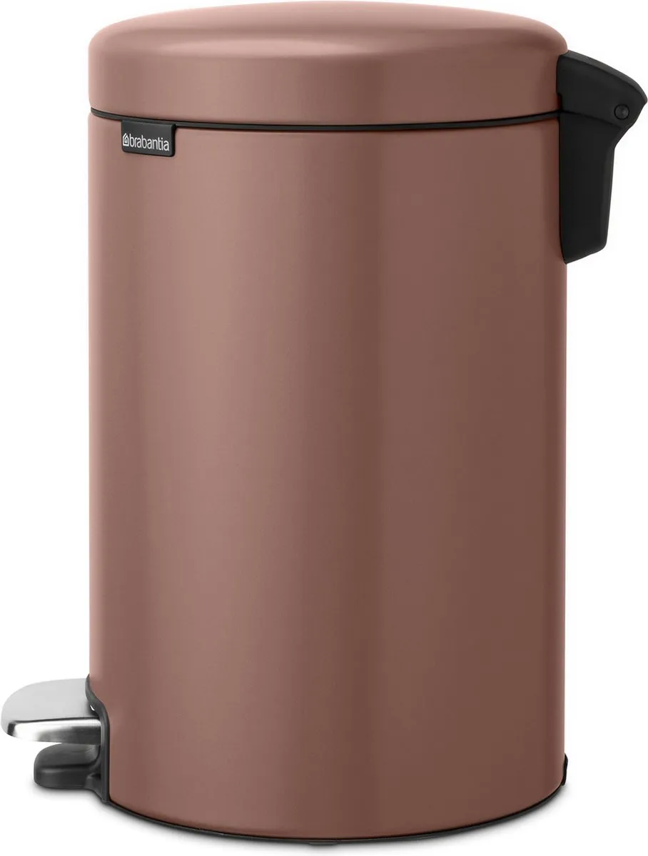 Brabantia NewIcon Prullenbak 12L - Satin Taupe