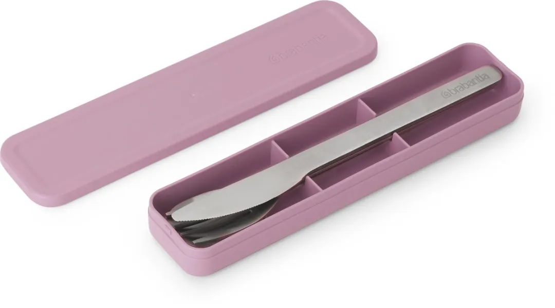 Brabantia Make & Take Bestekset 241925 - 3-delig - Lilac Pink - afbeelding 6 van 6