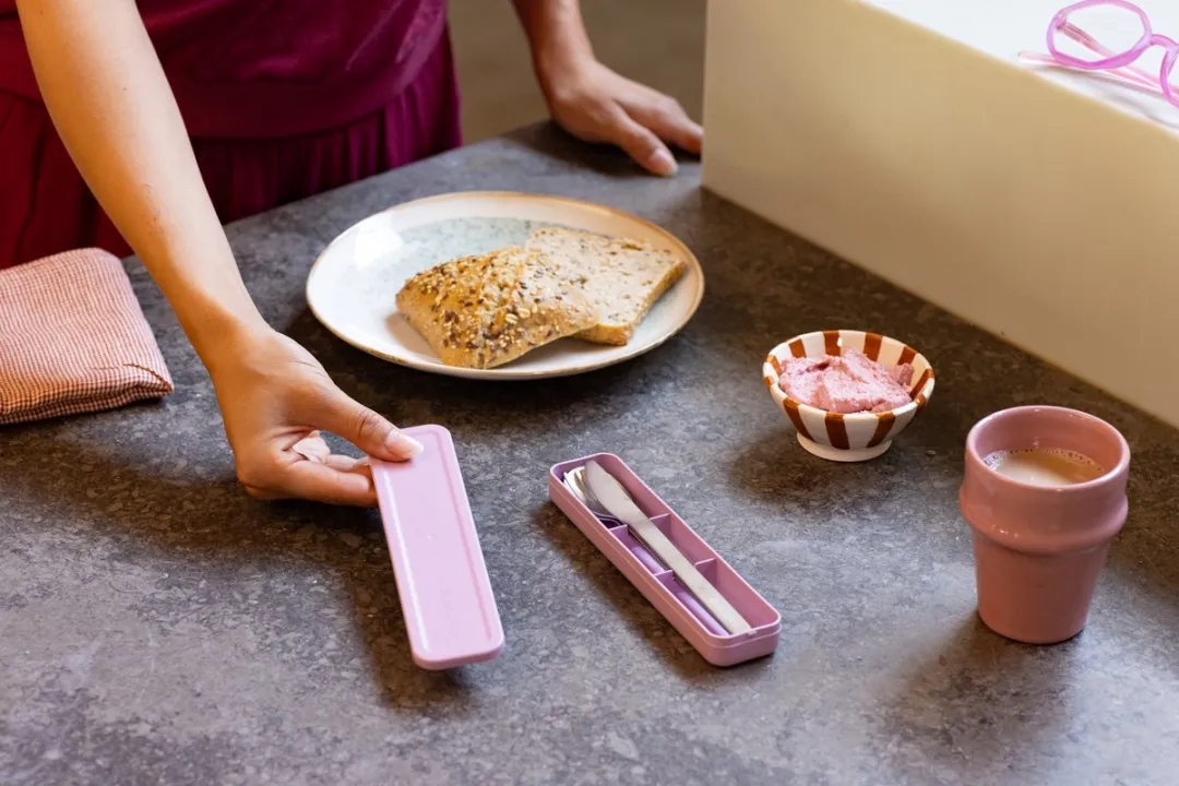 Brabantia Make & Take Bestekset 241925 - 3-delig - Lilac Pink