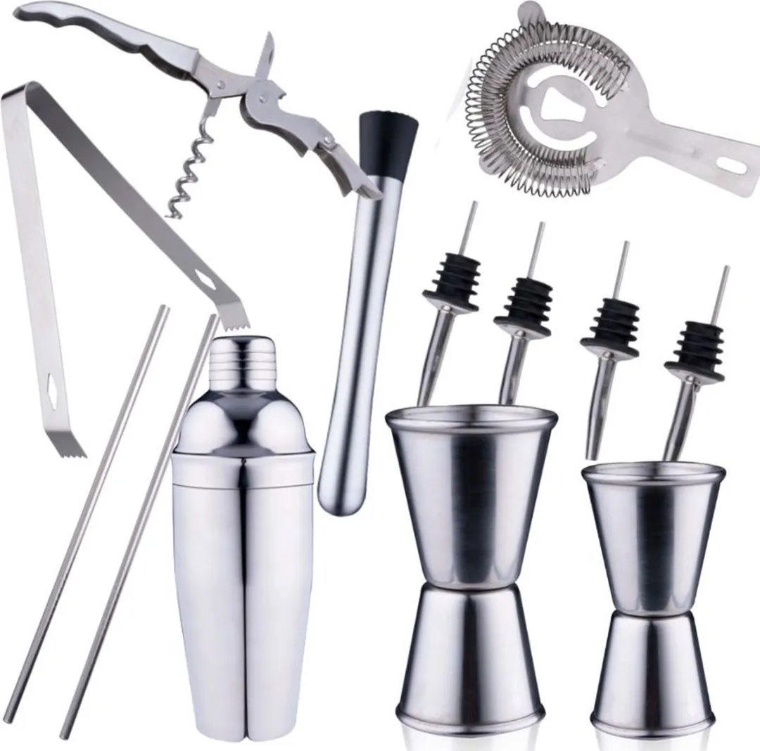 Alpina Cocktailset 14-delig RVS