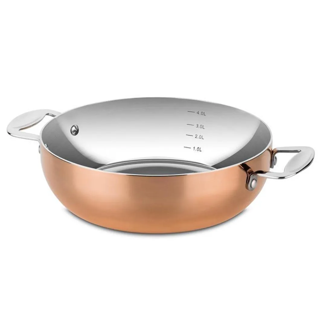 Mepra Toscana Koperen Braadpan 28cm - 4.5L
