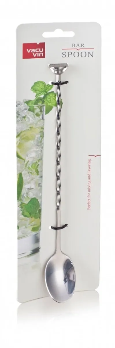 VacuVin Barlepel RVS 78623606 - Zilver