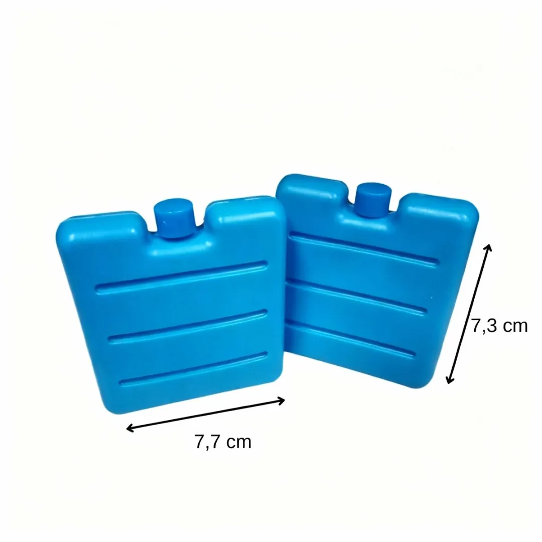 Fackelmann Koelbakken Set 2 Stuks - 7,7x7,3cm - Blauw