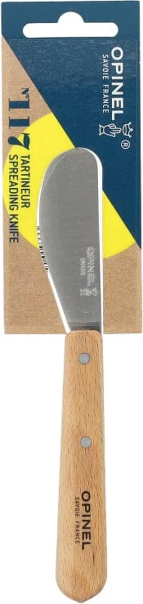 Opinel Botermes N°117 6,5cm - Bruin