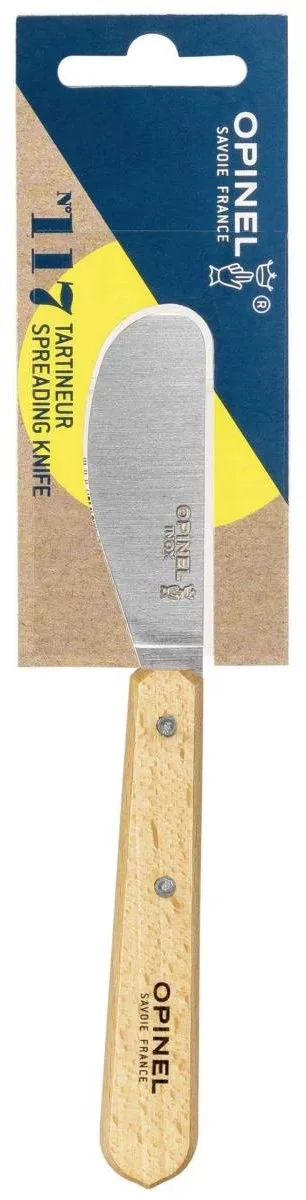 Opinel Botermes N°117 6,5cm - Bruin