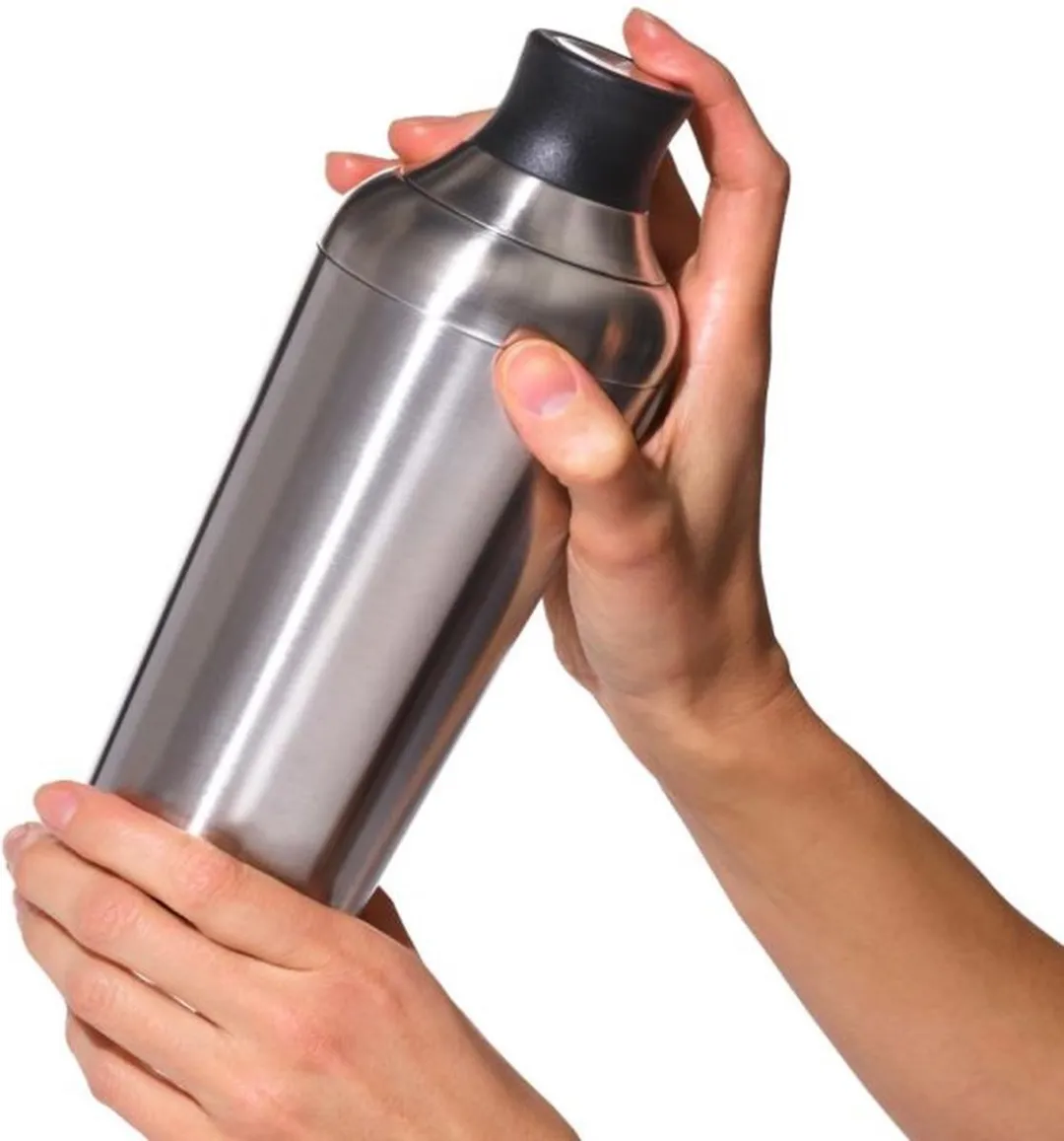 OXO SteeL Cocktailshaker 700ml - Zilver - 3-delig