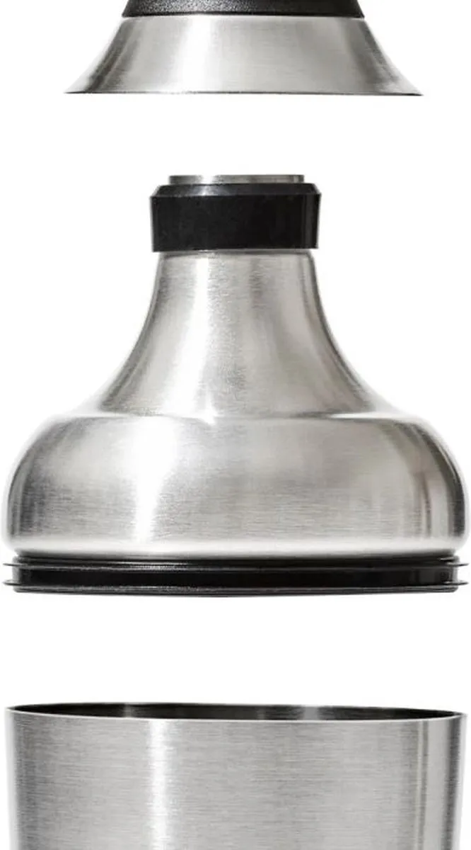 OXO SteeL Cocktailshaker 700ml - Zilver - 3-delig