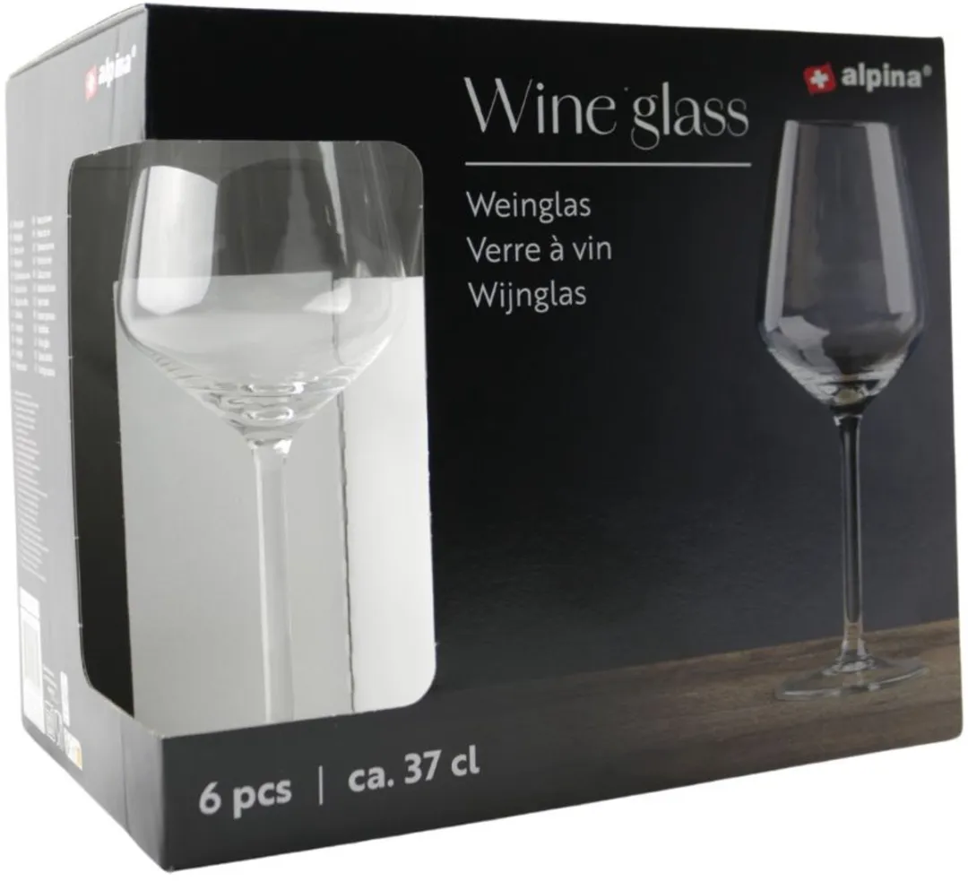 Alpina Wijnglazenset 6-delig 37cl