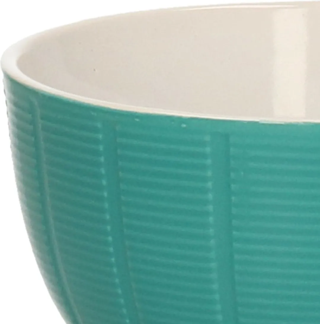 Excellent Houseware Venice Soepkommen - 6 Stuks - Jade Groen