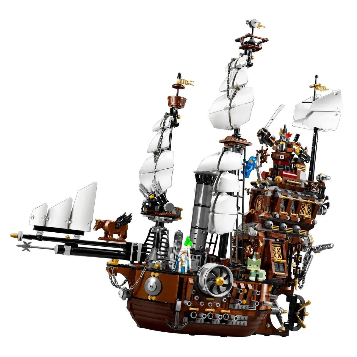 LEGO The Movie Metaalbaard Zeekoe 70810 - 2741 Stukken