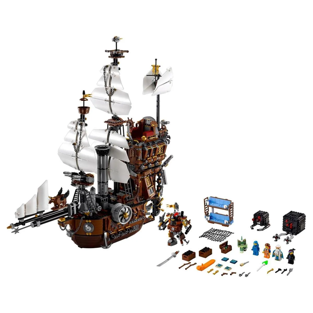 LEGO The Movie Metaalbaard Zeekoe 70810