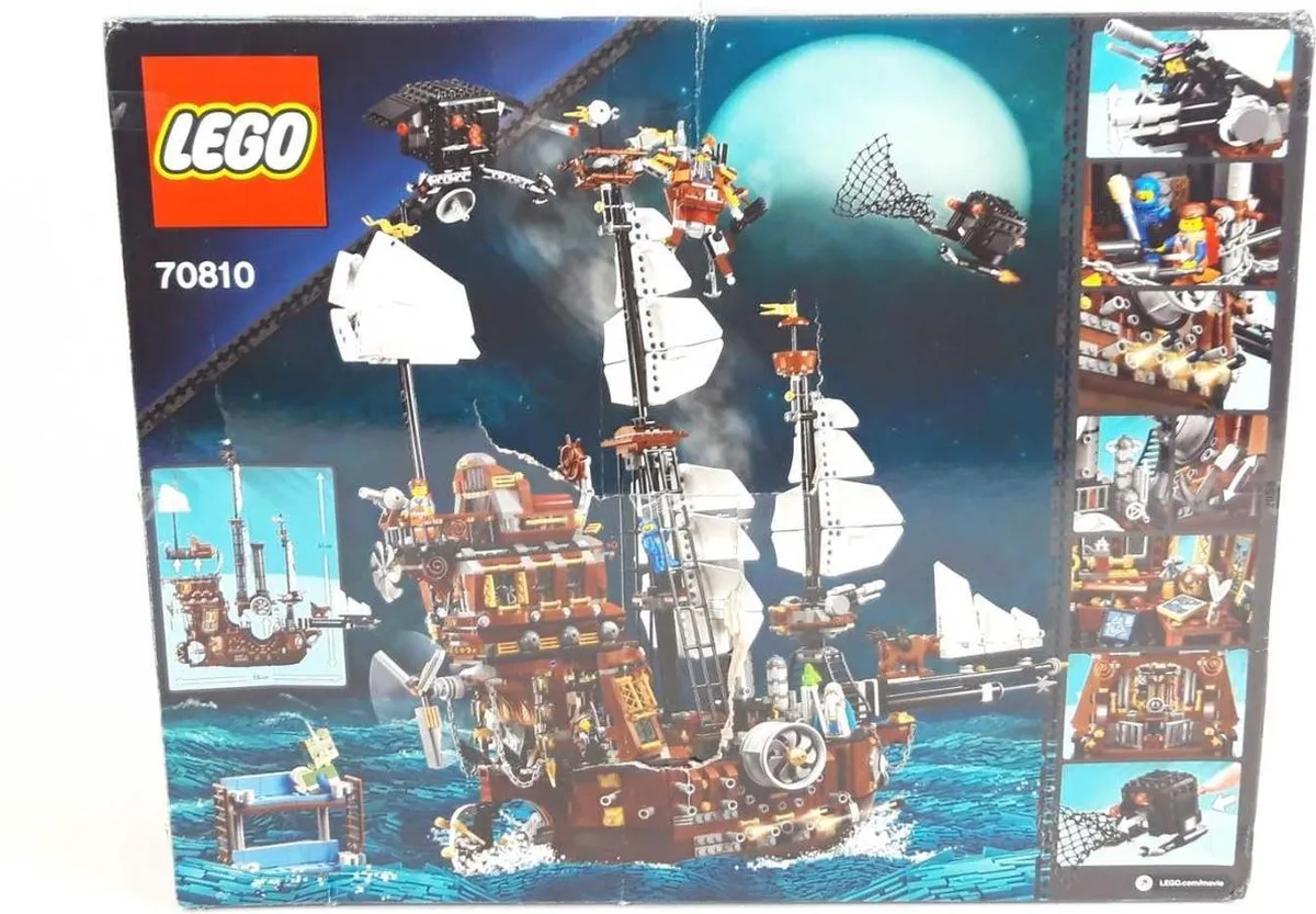 LEGO The Movie Metaalbaard Zeekoe 70810 - 2741 Stukken