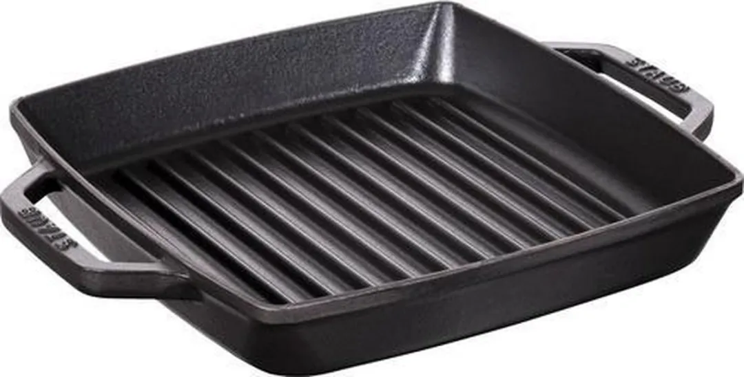 Staub Grillpan 28cm - Zwart