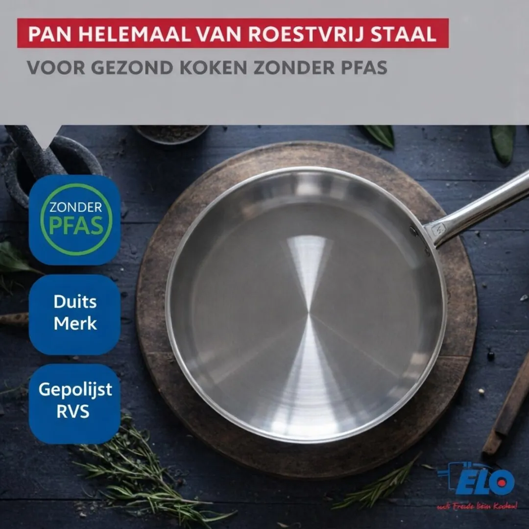 Fackelmann ELO 9870250 Keukengerei Set - 3-delig Roestvrij staal