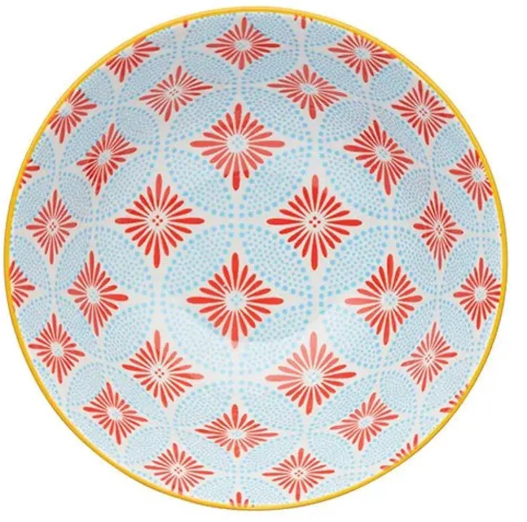 KitchenCraft Kom Mozaiek Lichtblauw 15,7x7,5cm - afbeelding 2 van 6
