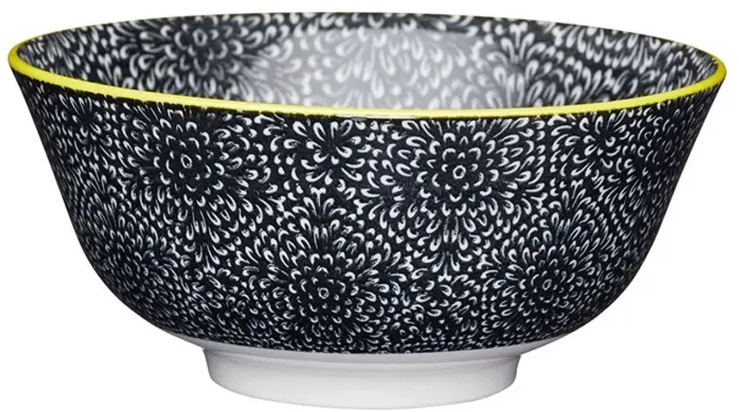 KitchenCraft Kom Keramiek 15,7cm - Rood/Blauw - afbeelding 6 van 6