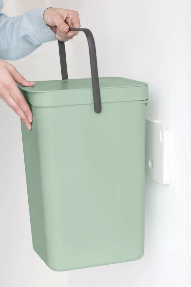 Brabantia Sort & Go Prullenbak 16L Jade Green