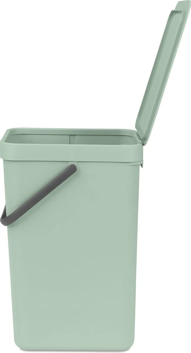 Brabantia Sort & Go Prullenbak 16L Jade Green - afbeelding 6 van 6