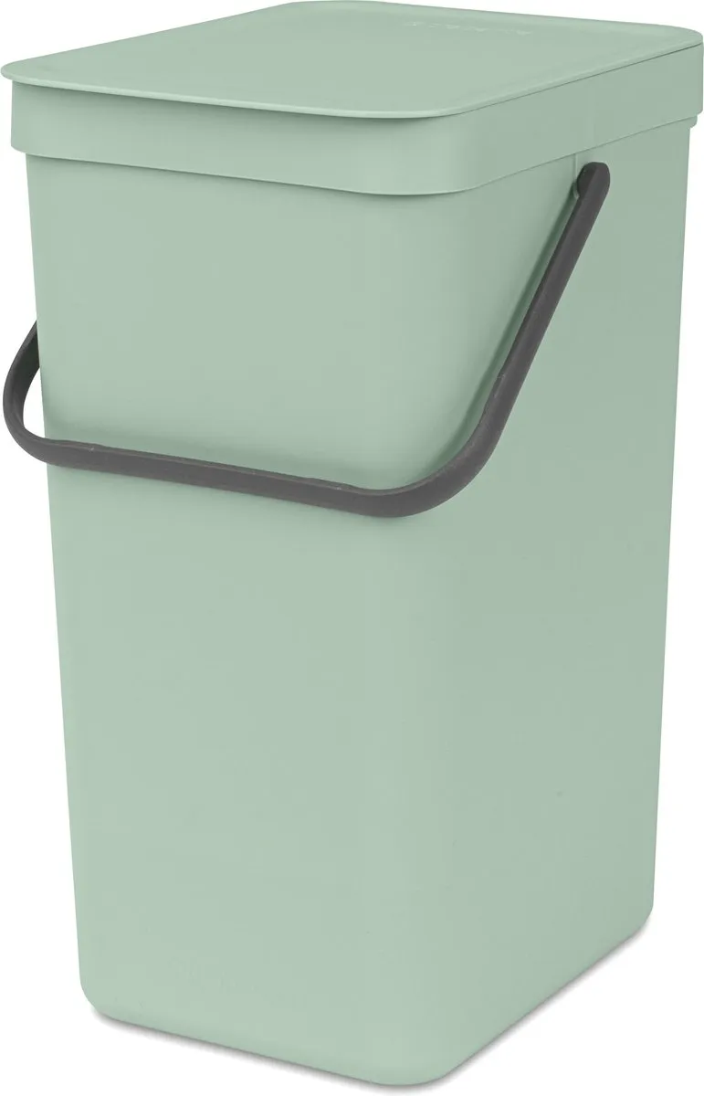 Brabantia Sort & Go Prullenbak 16L Jade Green