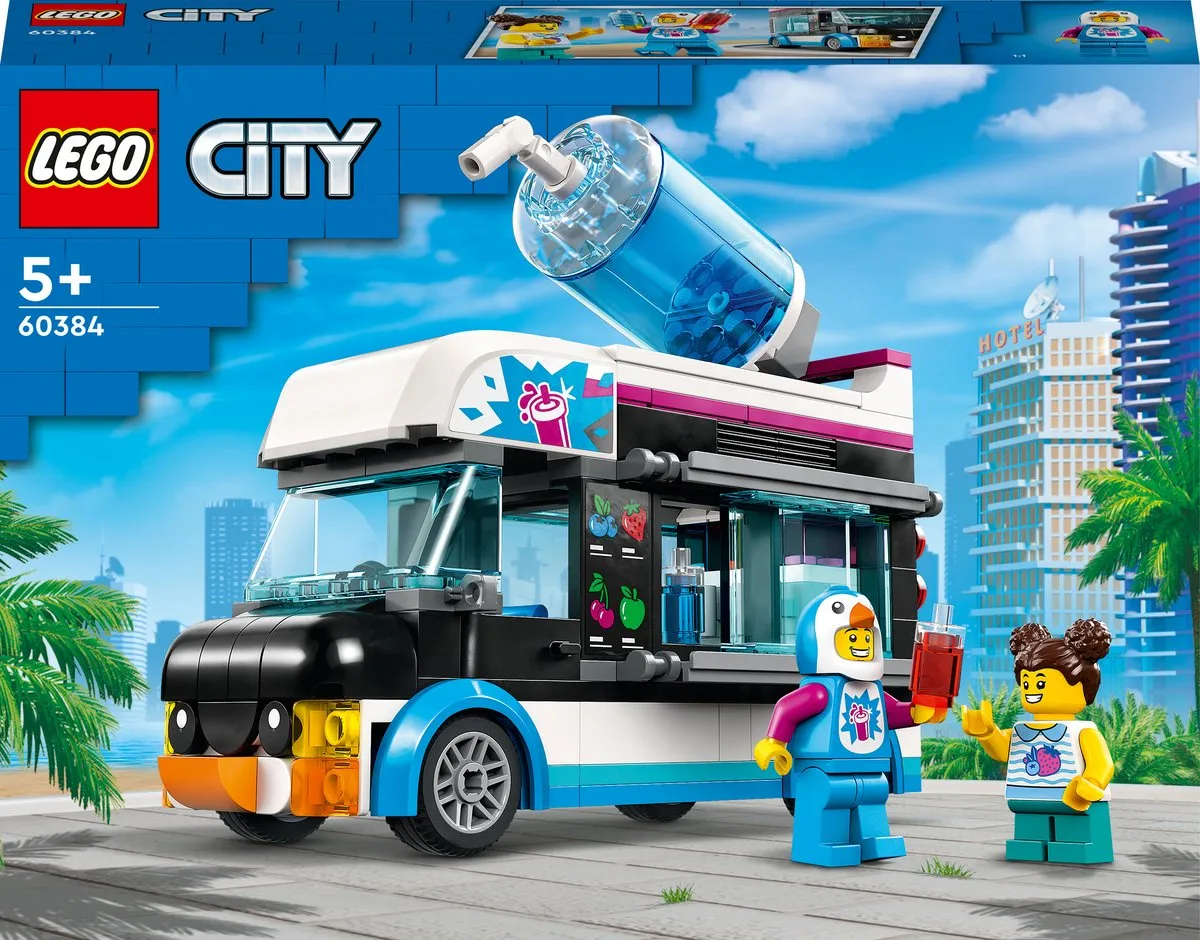 LEGO City Pinguïn Slush Truck Speelgoedauto 60384