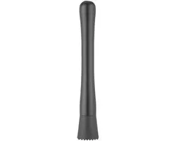 Hendi Cocktailstamper RVS 3x21cm - Zwart