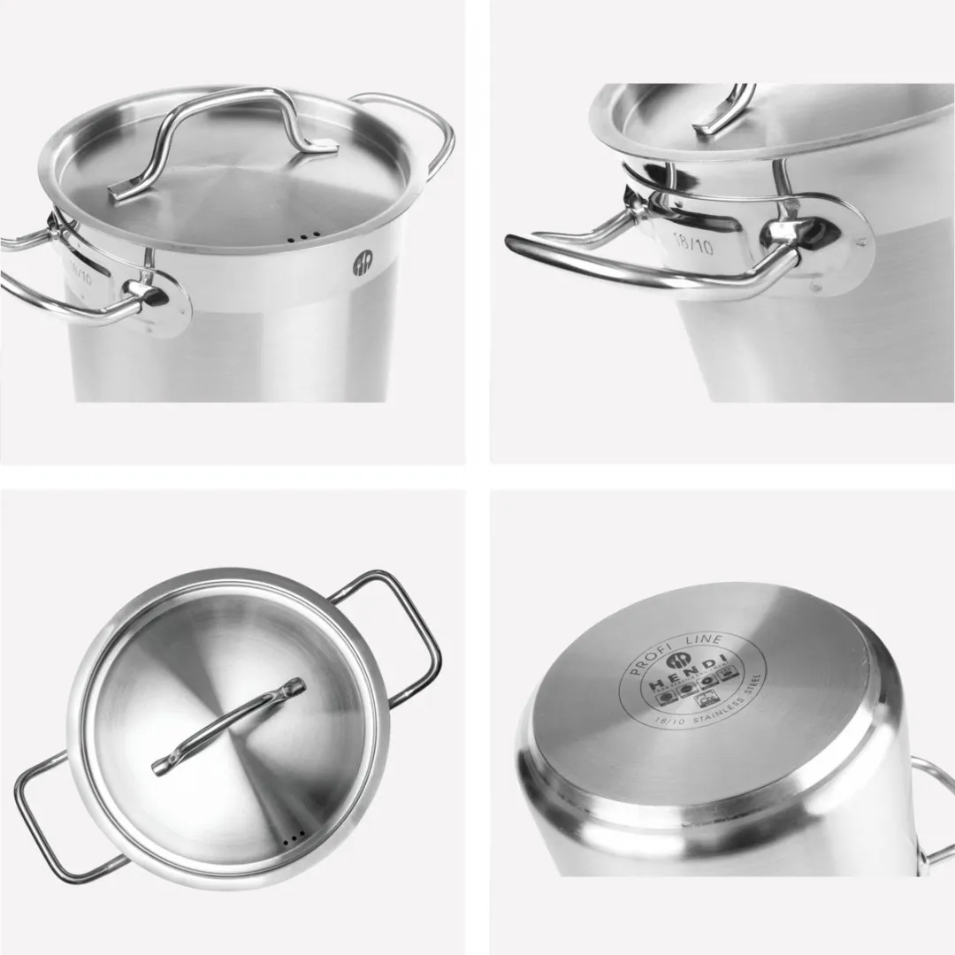 Hendi Kookpan 3L Inductie - Zilver