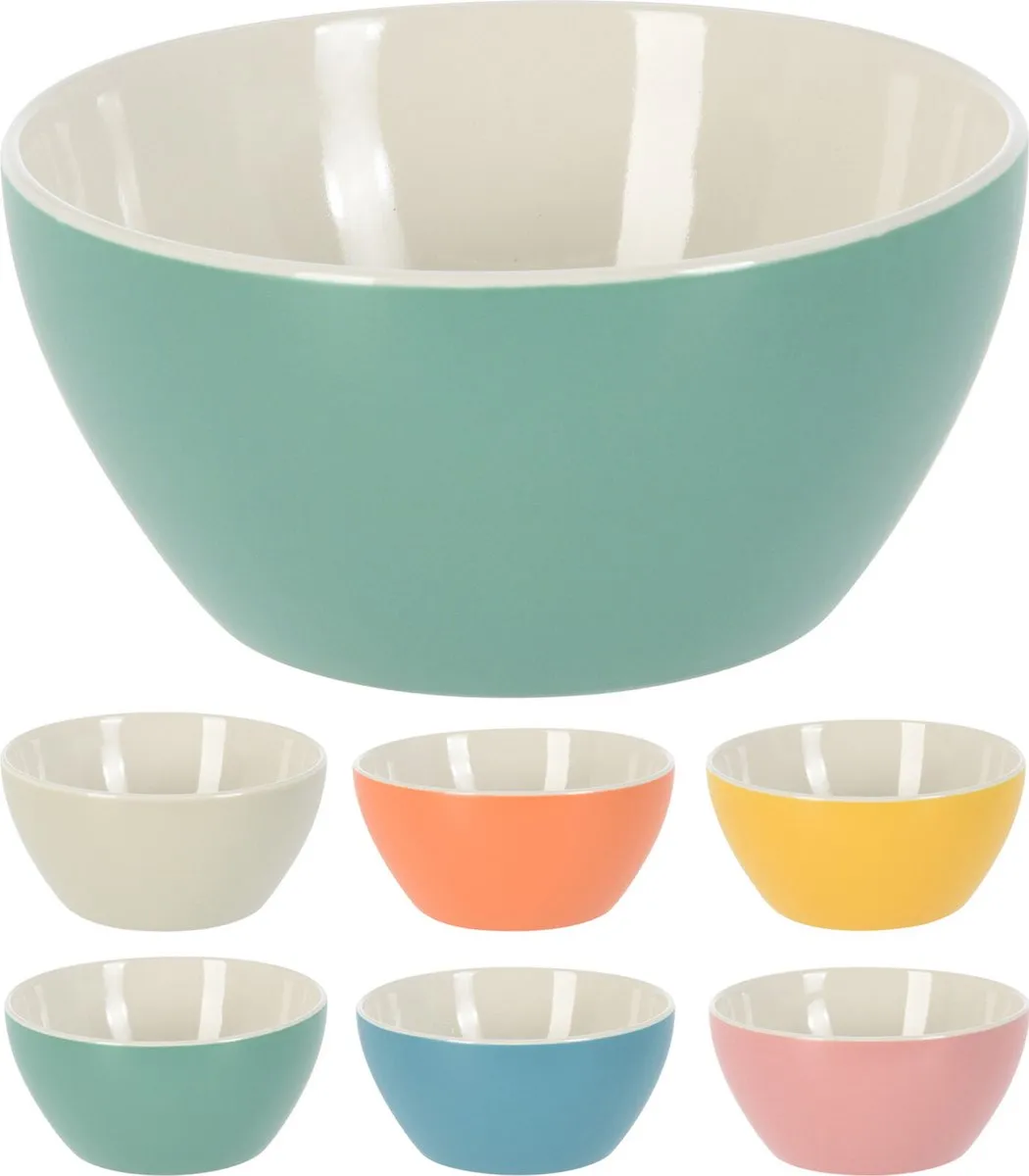 Excellent Houseware Acapulco Soepkommen - Groen 14cm